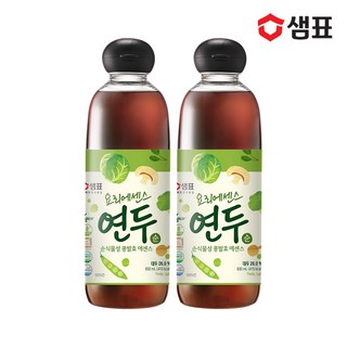 샘표 요리에센스 연두 순 /조미료/양념/연두/육수, 830ml, 2개