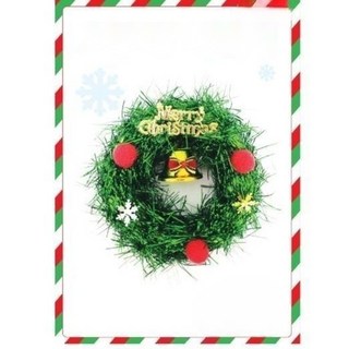 에젤미 크리스마스 트리 리스 원데이 만들기 용품 재료 장식품, 1개, 선택없음