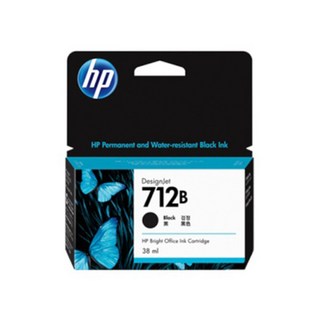 HP 정품 3ED28A No.712B 검정 플로터잉크 T230, 1개