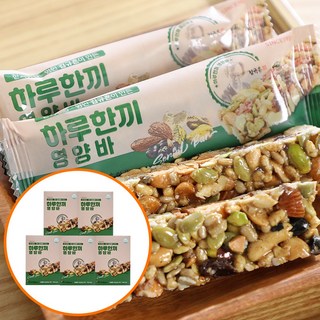 김규흔 하루한끼 영양바, 125g, 5개