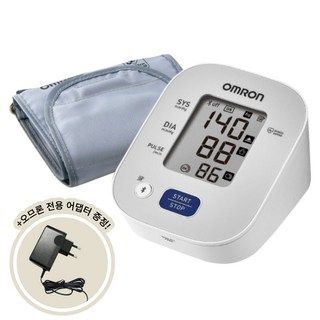 오므론 HEM-7141T1 + 오므론호환 아답터포함 자동전자 혈압계 블루투스, 1개