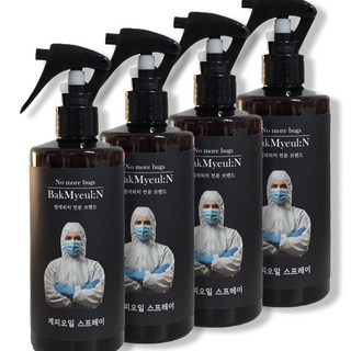 박멸앤 계피 스프레이 약 싹 실내용, 4개, 300ml