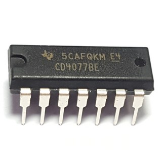 CD4077 MC14077 Quad 2 Input Exclusive NOR IC14077 IC4077 아4077 아14077 (모아프라자), 1개