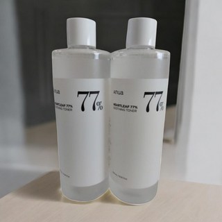아누아 어성초 77% 진정 토너, 2개, 500ml