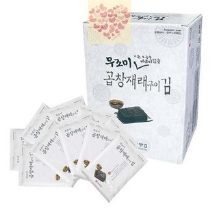 무조미김 곱창돌김 재래구이김 2호 18gX10봉X2박스 추석 명절 선물세트, 180g, 2개