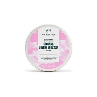 더 바디 숍 [공식] 글로잉 체리 블러섬 바디 크림 200ml [정규품], 1개, 1g