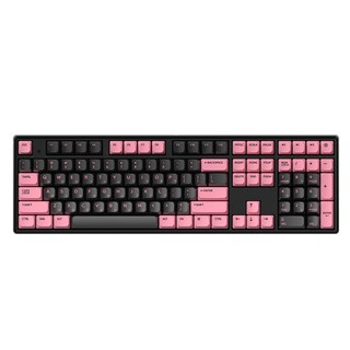 한성컴퓨터 GK898B PRO 염료승화 유무선 키보드, BLACK PINK(45g), 무접점