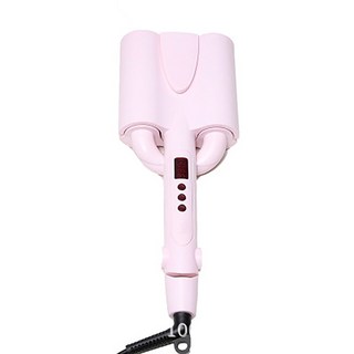 PYHO 물결펌고데기 물결웨이브 고데기 볼륨 온도조절 에그롤 라면머리 고데기, 32mm