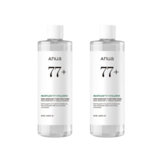 아누아 어성초 77 수딩 토너, 2개, 500ml