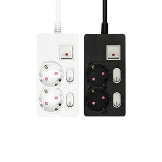 아이정 국산 멀티탭 개별 과부하 2구