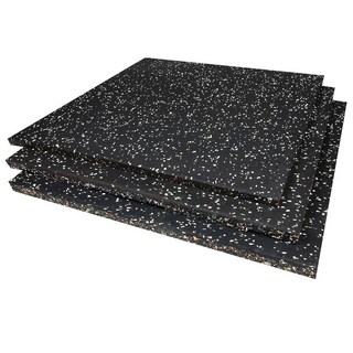 희우스포츠 방음방진 홈짐 층간소음 런닝머신 매트 50cm*50cm, 15mm 사각매트(코팅)5pc