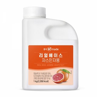 흥국 리얼베이스 자스민 자몽 1kg, 1개, 1L