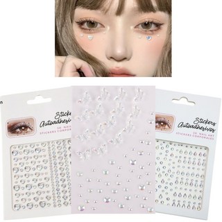 바이유즈 페이스반짝이 페스티벌 큐빅스티커