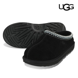 [100% 정품] 어그 UGG 털 슬리퍼 타스만2 겨울 양털 실내화 블랙 여성 신발