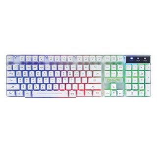 디디존 유선 키보드 K-350LED 백라이트 사용 모습
