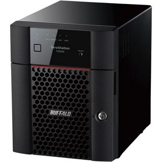 버팔로 테라스테이션 3430DN 4베이 4TB 2x2TB 데스크탑 소기업용 NAS 포함 하드 드라이브, 4TB (2x2TB), Partially Populated, 1개