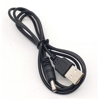 연승샵 USB전원 케이블 DC5V 전원아답터 외경 3.5mm/내경1.3mm, 1개