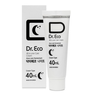 동일제약 닥터에코나이트 센텔라크림 항문건조 가려움 전용크림 / 스테로이드 무첨가 / 병풀성분+유황크림 항문보습 연고타입 건조함 따가움 사타구니 아누스크림 남자 여성, 1개, 40ml