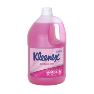 크리넥스 소프트 폼 솝 핸드워시 그린플로랄향, 2개, 4L