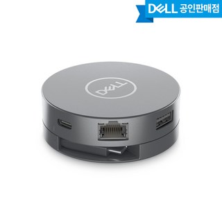 Dell USB-C 4K 모바일 어댑터 DA305 6-in-1 노트북 멀티포트 허브