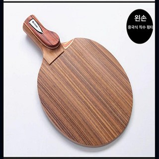 탁구 중펜 중국식펜홀더 라켓 직접 5겹 그립 샷 6.5mm, 1개, 좌손 중직 가로타