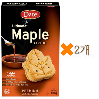 캐나다 메이플 쿠키 데어 Dare Ultimate Maple Cream Cookies, 2개, 300g
