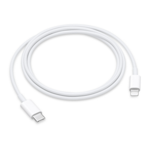 Apple 정품 Lightning-C타입 충전 케이블, 1m, 화이트, 1개