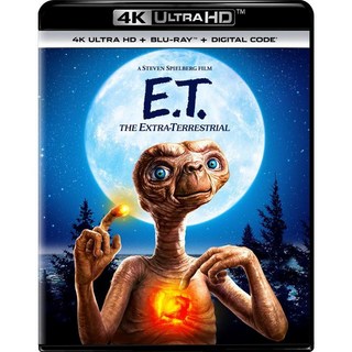 E.T. 외계인 40주년 기념판 4K UHD 블루레이 영어