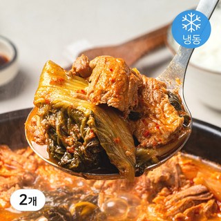 EBS극한직업 소담소담 100% 한돈 듬뿍 순살 우거지 시래기 해장국, 1kg, 2개
