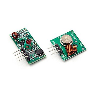 RF 433MHz 무선 통신 송신기 수신기 모듈 키트