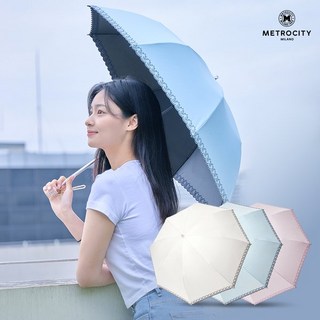 메트로시티 벚꽃자수 차광 양산 MPSAP406
