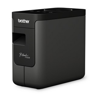 브라더 라벨프린터 PT-P750W 12mm라벨테이프 증정, 1개, PT-P750W,사은품 12mm (빨강용지 흰색글자)