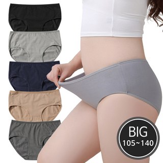 빅사이즈 데일리 삼각 여성팬티 5종