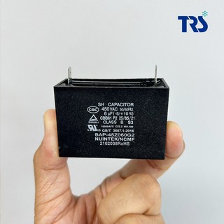 모터기동콘덴서 수지사각콘덴서 450V 국산, 1개, 1.5uF(450VAC), 03