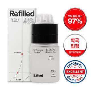리필드 사이토카인 탈모증상완화 센서티브 케어 헤어토닉 부스터, 100ml, 1개