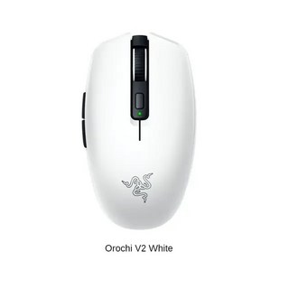 컴퓨터 주변기기 Razer-Orochi V2 모바일 무선 게임용 마우스 경량-2 가지 모드 기계식 5G 고급 18K DPI 광학 센서, [01] White, 한개옵션1