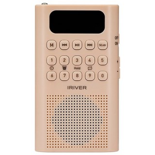 2025년 2월 출시 아이리버 휴대용 라디오 IRS-C808 2채널 안테나 mp3플레이어 블루투스 스피커 듀얼이어폰 알람 USB-C 고출력 스피커 세로형 효도라디오 마이크로SD, 페일핑크