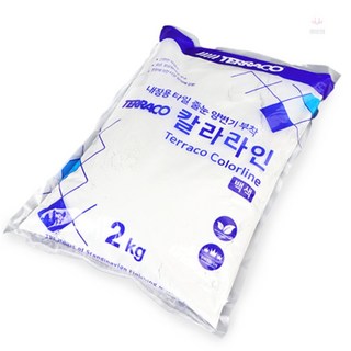 다파라1호 칼라라인 백색 2KG시멘트