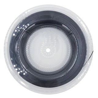 알파 테니스 스트링 폴리에스터 대나무 내구성 스핀 컨트롤 라켓 200m 릴 1.25mm 40-60 파운드, 04 black, 1개