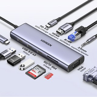 UGREEN 10 in 1 멀티허브