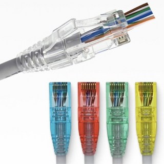 LS전선과 STIA CAT.6 UTP 랜케이블 사용 모습