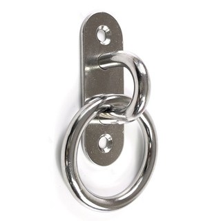 YK 스텐 앙카 링 볼트 너트 벽 앵커 고리 후크 2홀M9, 1개