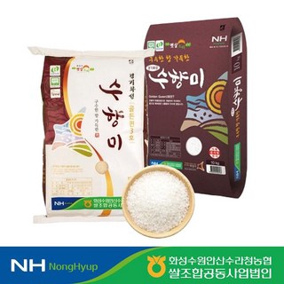[국내산 GAP] 경기 김포 수향미 4kg (2024 햅쌀 / 골든퀸3호 / 백미), 상등급, 1개