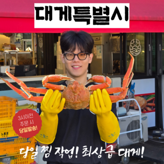 대게특별시 박달자숙(찜)대게 통대게 2kg~, 1개, A급 정품 / 찜(자숙) 통째로 대게 2KG