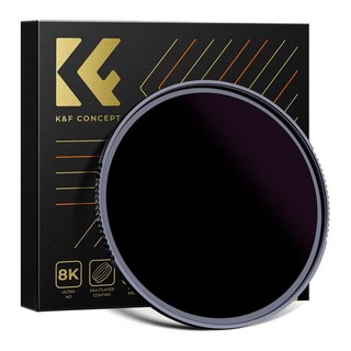 케이앤에프컨셉 NANO X ND100000 태양촬영 8K AGC Glass ND필터 95mm 사용 모습