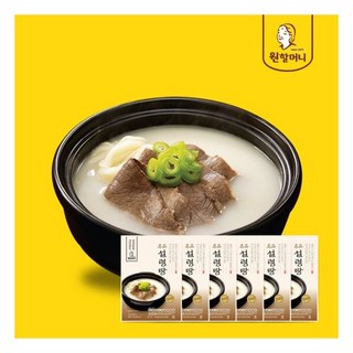 설렁탕 600g 6팩, 6개
