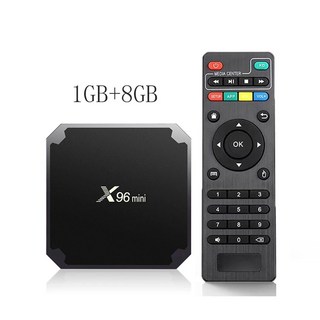 글로벌 버전 TV Box X96 Mini 4K HDR HDMI 호환 WiFi 수신기 Amlogic S905W Android 9 1GB2GB RAM 8GB 16GB ROM 셋업 박스, 1GB8GB 2, Eu 플러그, 1개