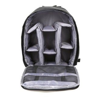 방수 카메라 가방 사진 카메라 백팩 노트북 DSLR 카메라 캐스 캐스 캐리, 회색, 1개