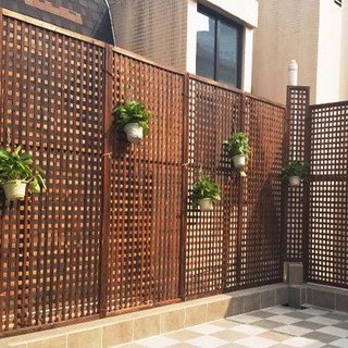 방부목담장 제품