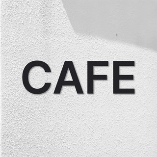 10x3cm CAFE 레터링 스카시 안내간판 (블랙) – 1개 무인카페티타임 10x3cm CAFE 레터링 스카시 안내간판 (블랙) – 1개 무인카페티타임